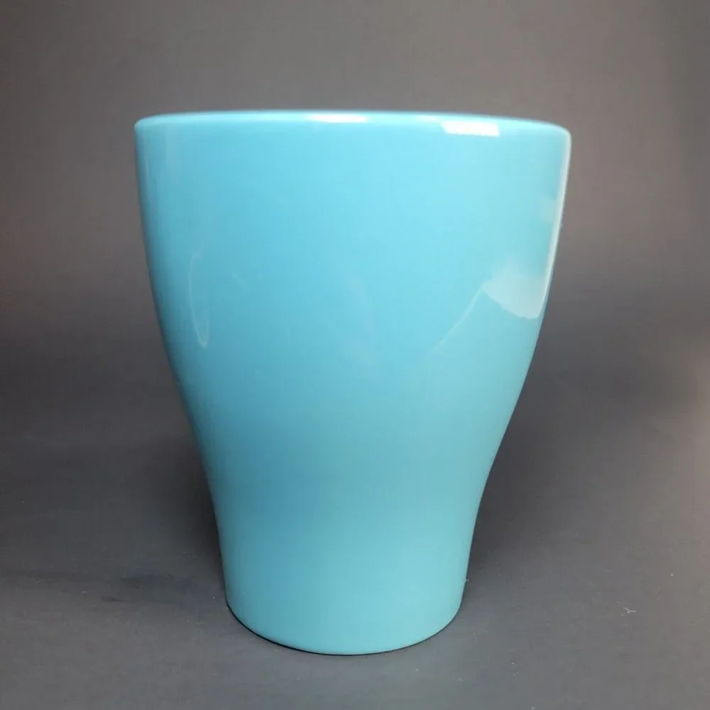 2 IKEA Fargrik Mug Turquoise Blue Green Coffee Tea Mug #21533